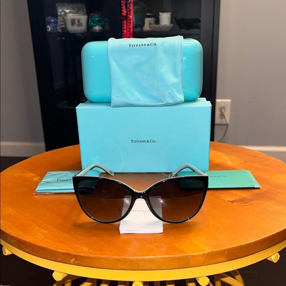 Tiffany & Co. Accessories - Tiffany & Co. Aqua Blue Jewelry Case